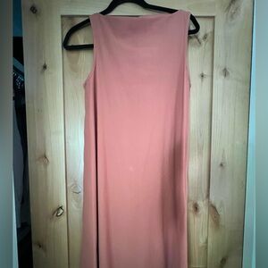 COS dress in muted pink